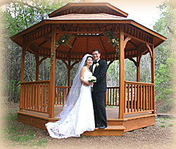 Marriage ceremonies, garden weddings